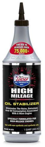 LUCAS OIL - HIGH MILEAGE OIL STABILIZER - 10118 - Boat Gear USA