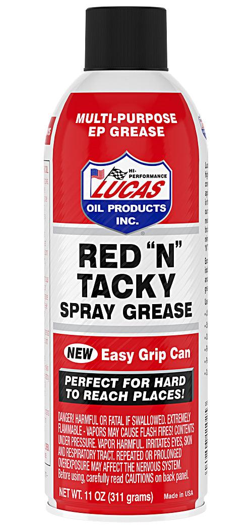 LUCAS OIL - LUCAS OIL RED N TACKY SPRAY GREASE - 11025 - Boat Gear USA