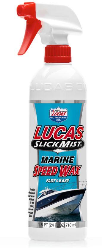 LUCAS OIL - MIST MARINE SPEED WAX/12X1/24 OUNCE - 10980 - Boat Gear USA