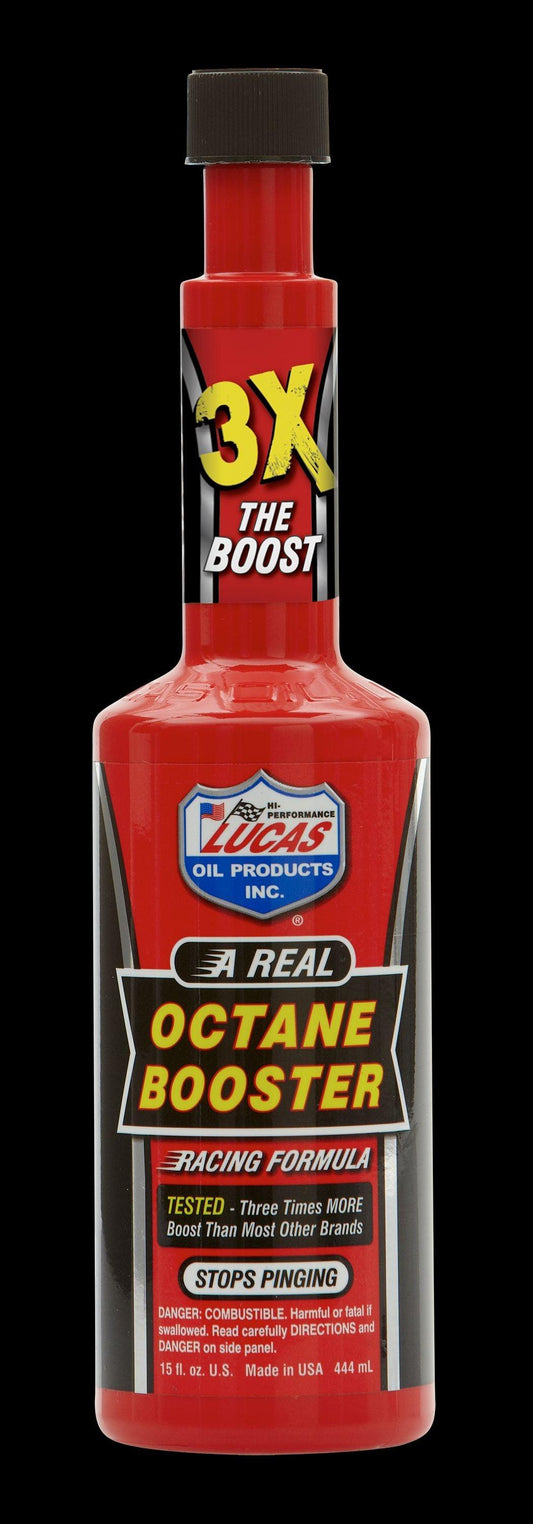 LUCAS OIL - OCTANE BOOST. 12/1 15OZ - 10026 - Boat Gear USA