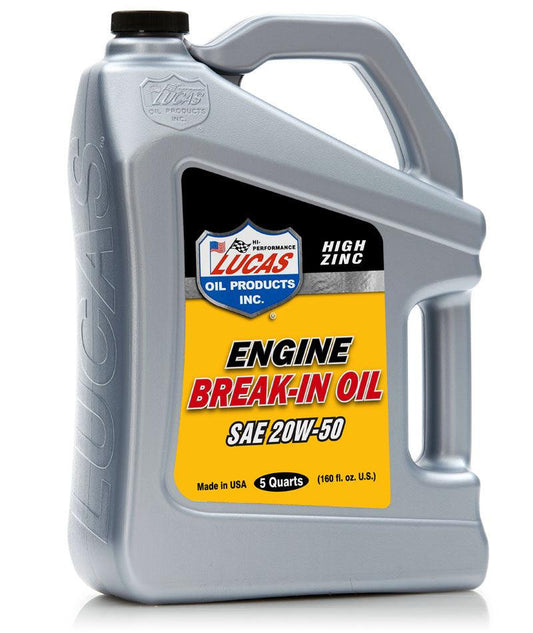 LUCAS OIL - SAE 20W-50 BREAK-IN OIL / - 10636 - Boat Gear USA