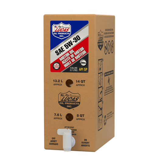 LUCAS OIL - SAE 5W-30 API SN PLUS MOTOR OIL/1X1 - 18010 - Boat Gear USA