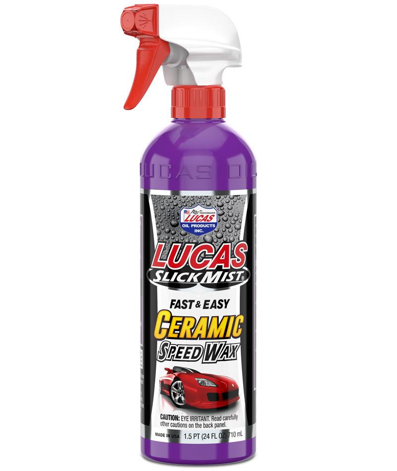 LUCAS OIL - SLICK MIST CERAMIC SPEED WAX/6X1/24 - 11294 - Boat Gear USA