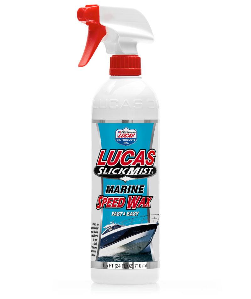 LUCAS OIL - SLICK MIST MARINE SPEED WAX/12X1/24 - 10980-6 - Boat Gear USA