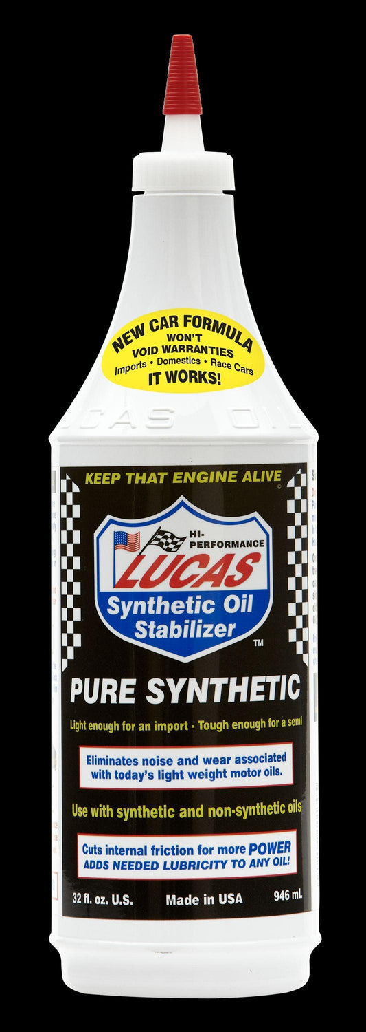 LUCAS OIL - SYN HD OIL STABLZR QUART - 10130 - Boat Gear USA
