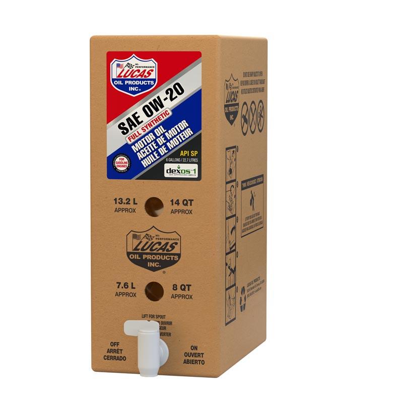 LUCAS OIL - SYNTHETIC SAE 0W-20 MOTOR OIL API S - 18003 - Boat Gear USA