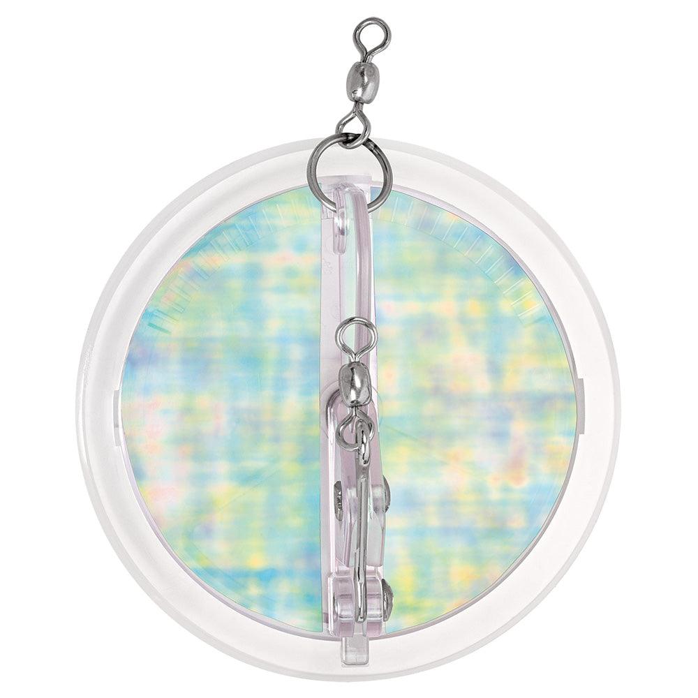 Luhr-Jensen 2-1/4" Dipsy Diver - Clear/Clear Bottom Moon Jelly - Boat Gear USA