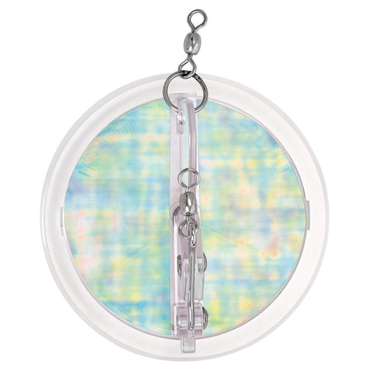Luhr-Jensen 4-1/8" Dipsy Diver - Clear/Clear Bottom UV Moon Jelly - Boat Gear USA