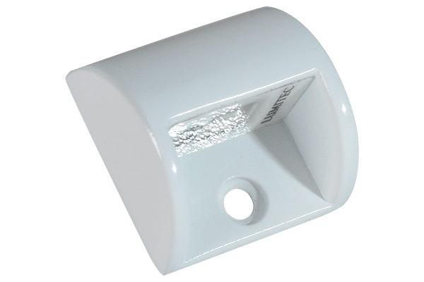 Lumitec Andros Courtesy/Accent Blue LED Light White Housing 12v - Boat Gear USA