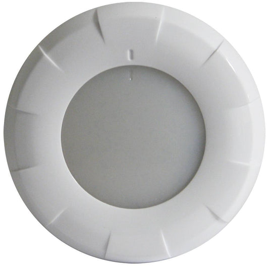 Lumitec Aurora Dome Light White LED Light White Finish 12/24v - Boat Gear USA