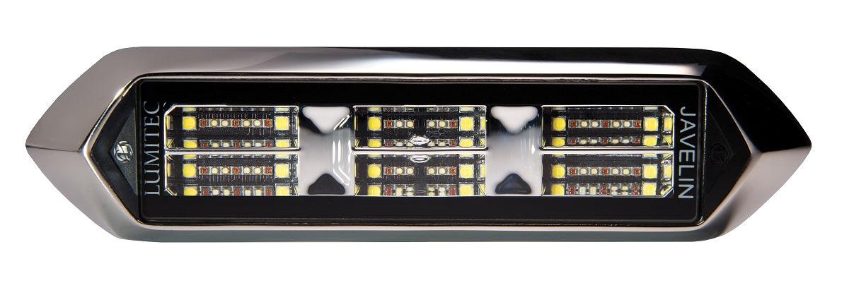 Lumitec Javelin 600X Spectrum RGBW LED Surface Mount Polished Housing 12/24v - Boat Gear USA