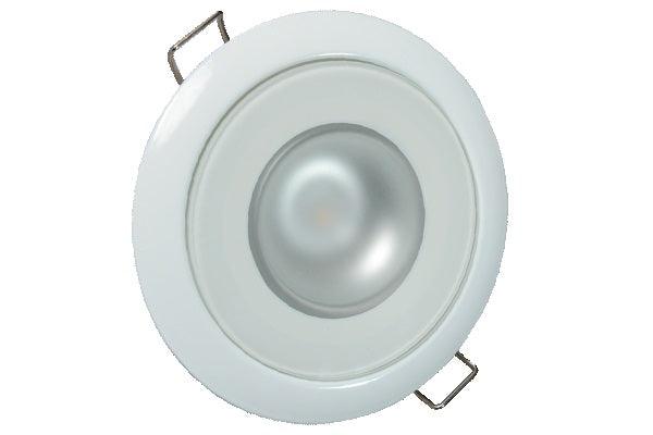 Lumitec Mirage Down Light Spectrum RGBW White Finish - Boat Gear USA