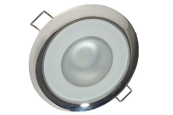Lumitec Mirage Down Light Warm White Polished Finish - Boat Gear USA