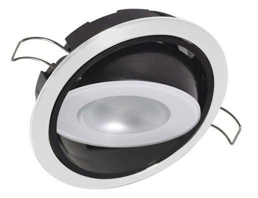 Lumitec Mirage Down Light Warm White White Finish - Boat Gear USA