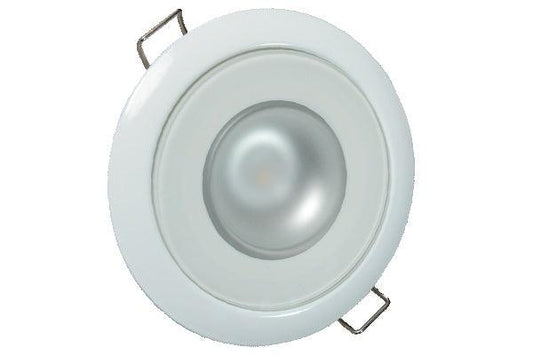 Lumitec Mirage Down Light White Finish White/Red/Blue - Boat Gear USA