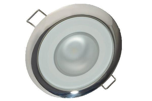 Lumitec Mirage Down Light White/Blue/Red Polished Finish - Boat Gear USA