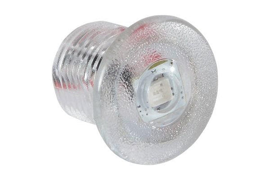 Lumitec Newt Courtesy/Accent Blue LED Light Clear Finish 12v - Boat Gear USA