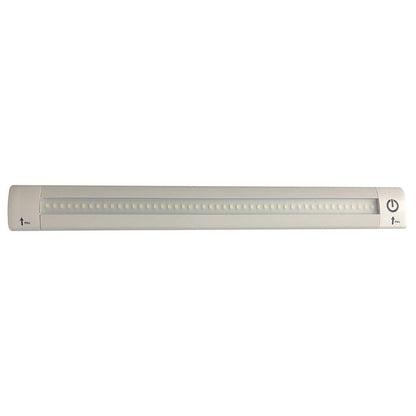 Lunasea 12" Adjustable Linear LED Light w/Built-In Touch Dimmer Switch - Cool White - Boat Gear USA