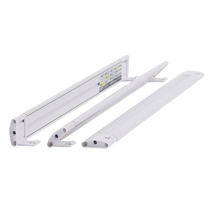 Lunasea 12" Adjustable Linear LED Light w/Built-In Touch Dimmer Switch - Cool White - Boat Gear USA