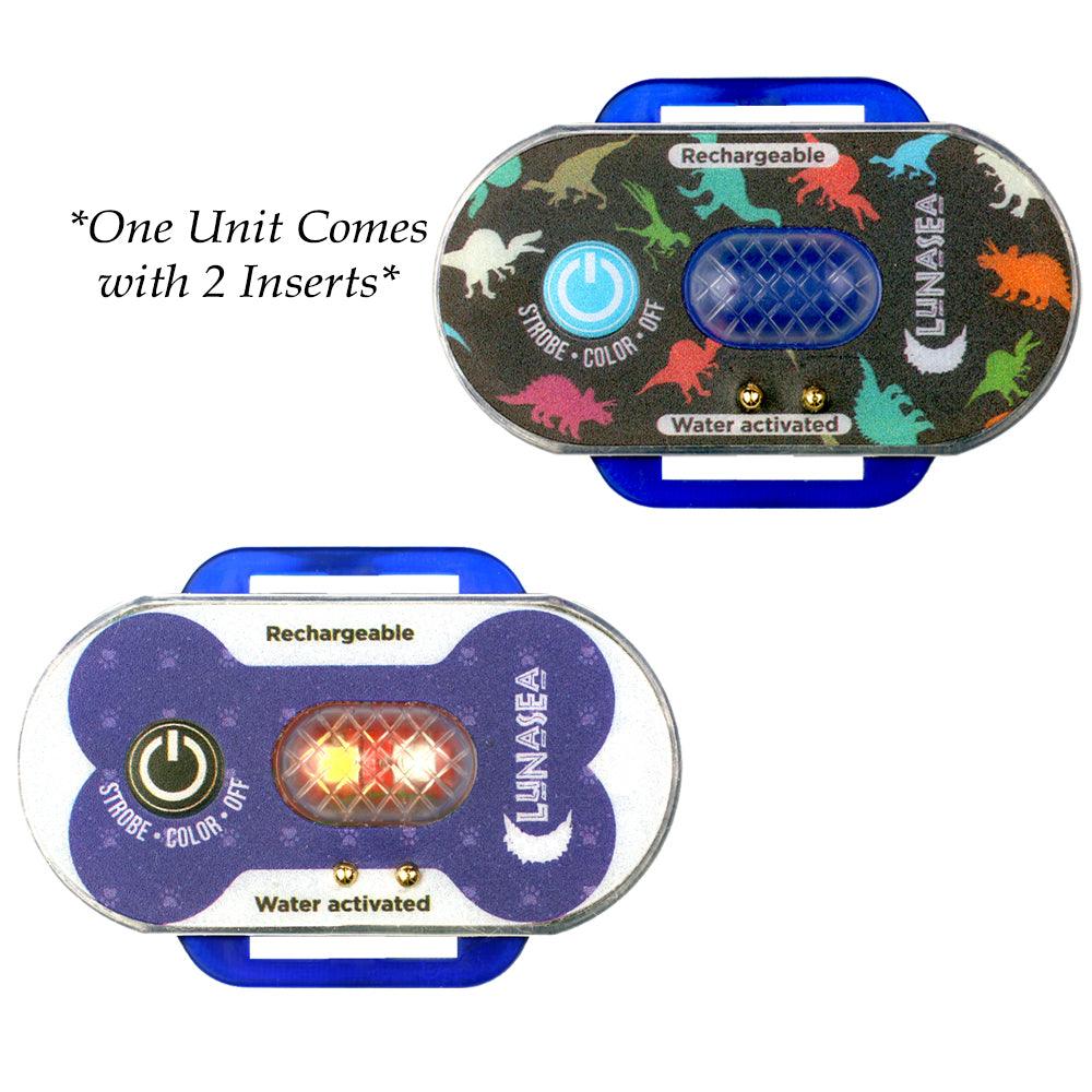 Lunasea Child/Pet Safety Water Activated Strobe Light - Blue Case - Boat Gear USA