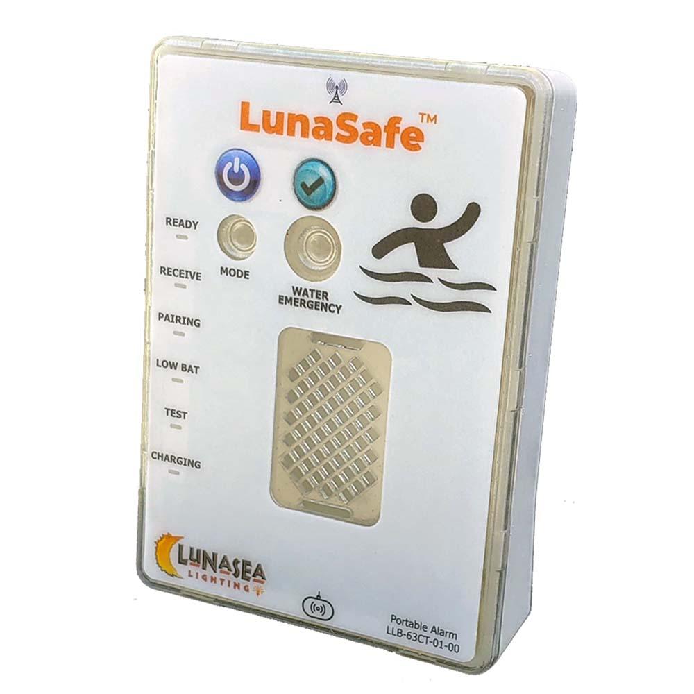 Lunasea Controller f/Audible Alarm Receiver w/Strobe Qi Rechargeable - Boat Gear USA