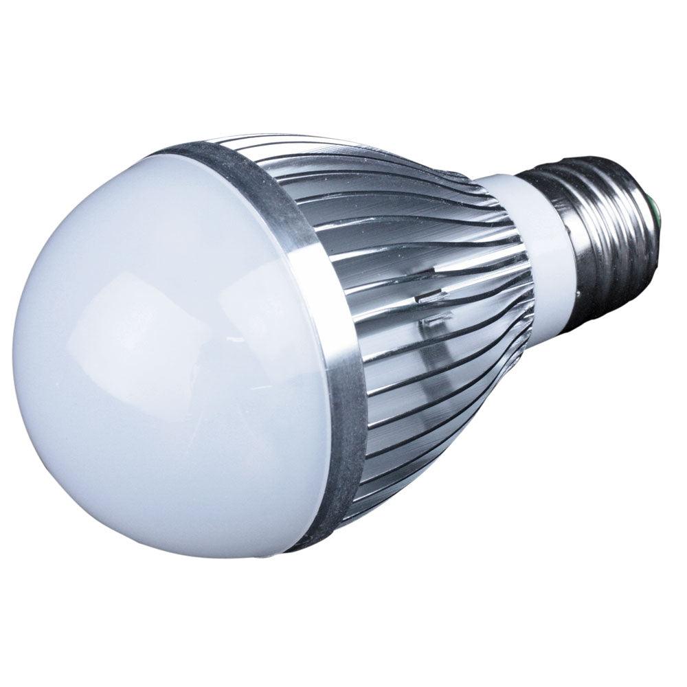 Lunasea E26 Screw Base LED Bulb - 12-24VDC/7W- Warm White - Boat Gear USA