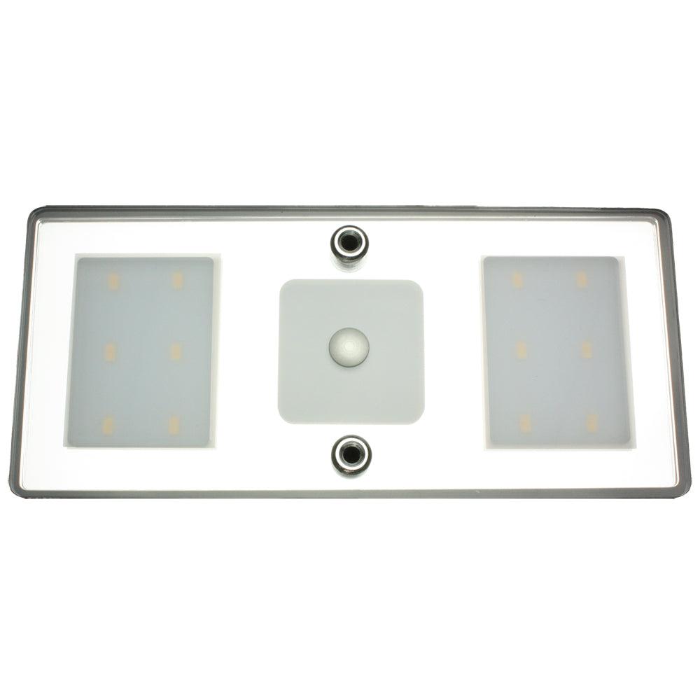 Lunasea LED Ceiling/Wall Light Fixture - Touch Dimming - Warm White - 6W - Boat Gear USA