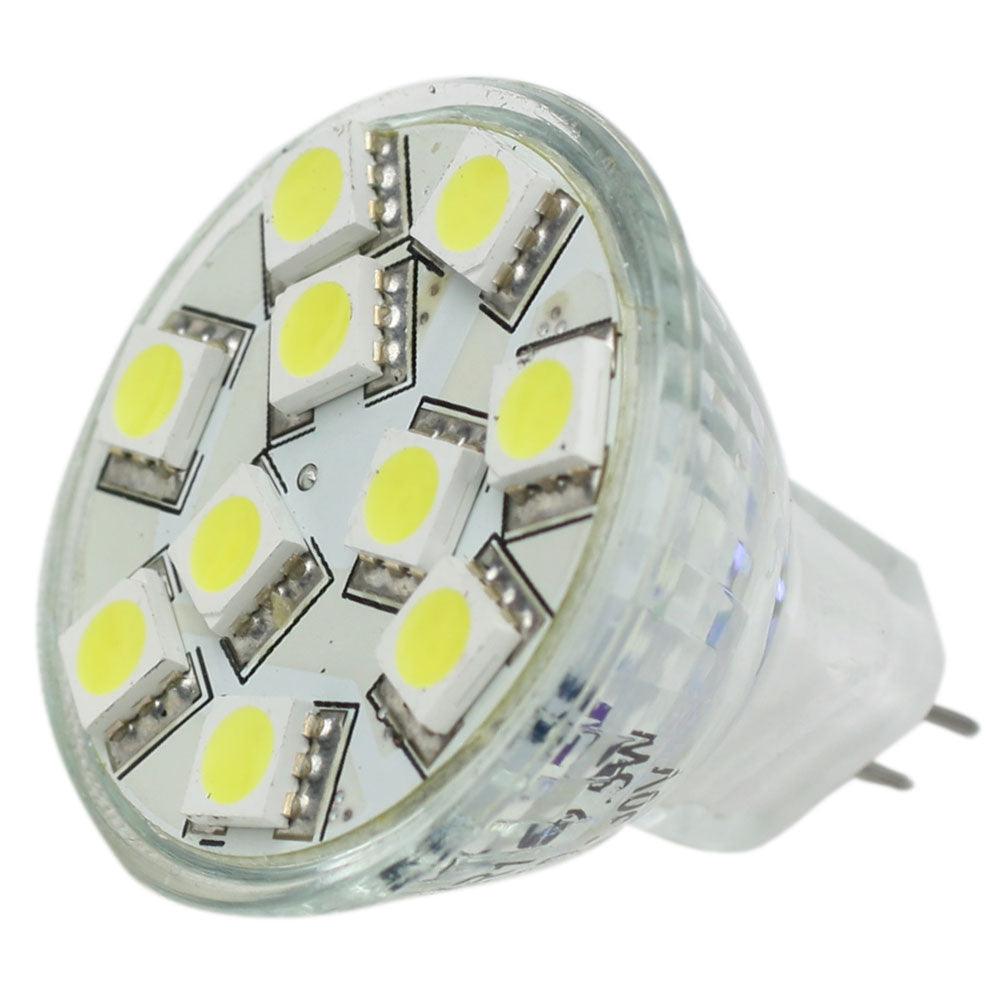 Lunasea MR11 LED Bulb - 10-30VDC/2.2W/140 Lumens - Warm White - Boat Gear USA