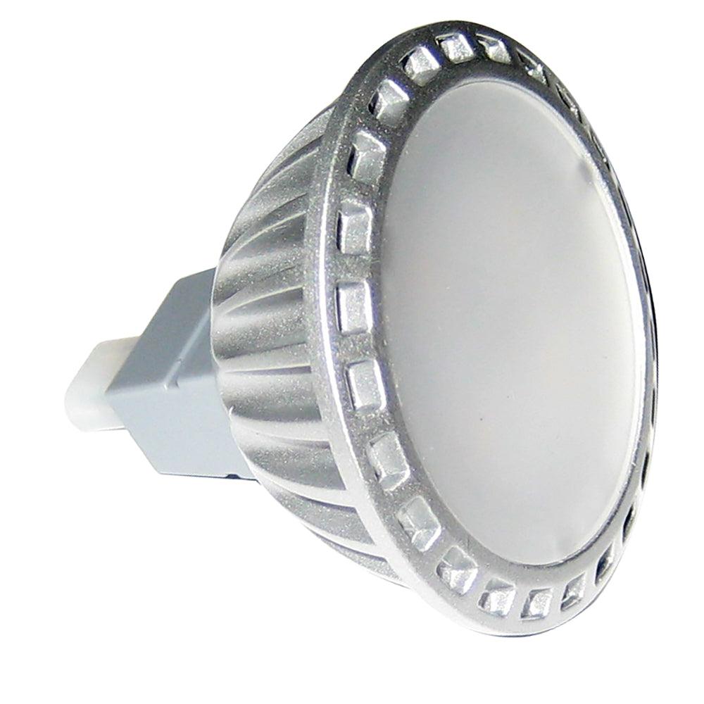Lunasea MR16 LED Light Bulb - 12V AC/DC/3W/290 Lumens - Warm White - Boat Gear USA
