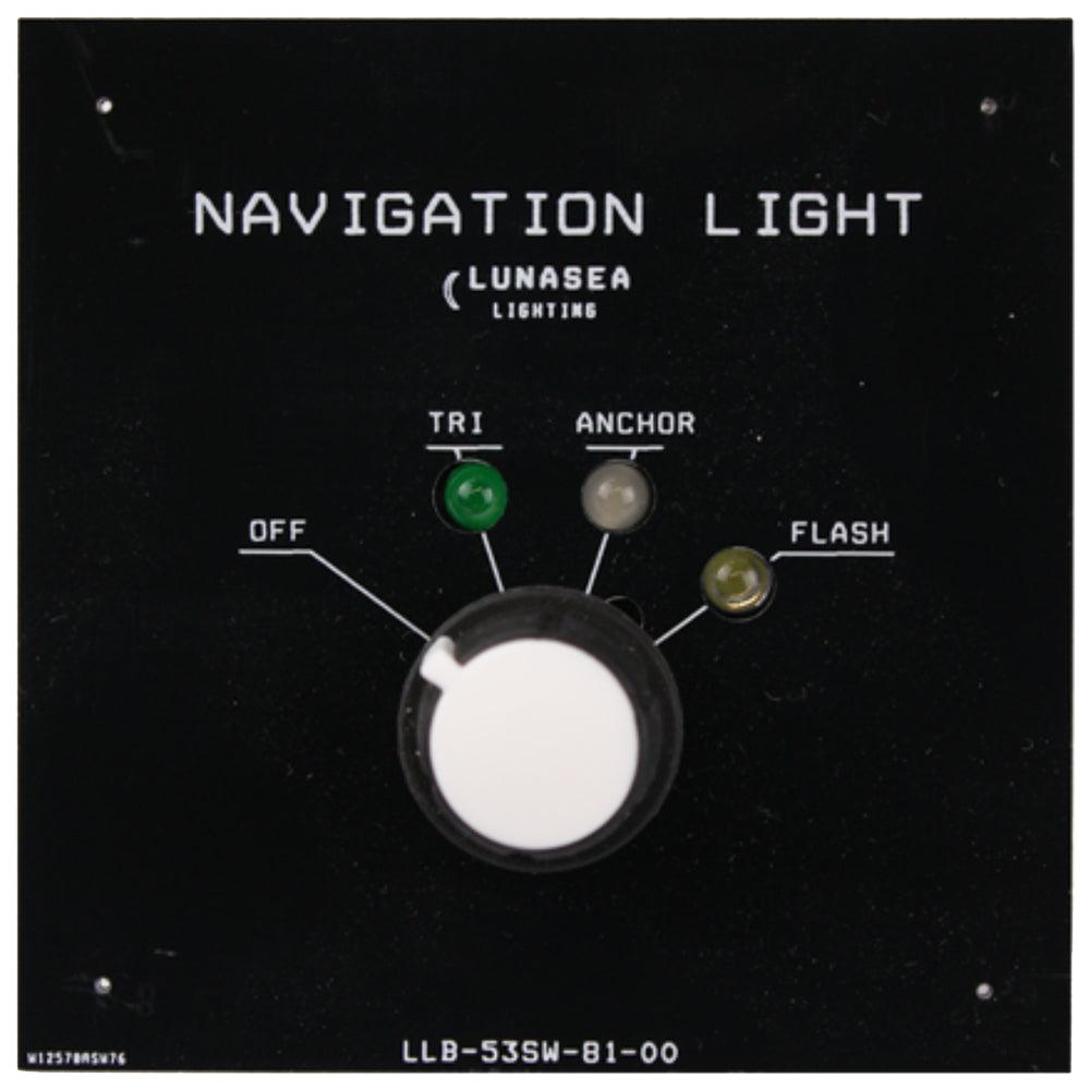 Lunasea Tri/Anchor/Flash Fixture Switch - Boat Gear USA