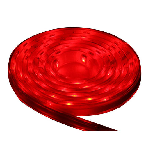 Lunasea Waterproof IP68 LED Strip Lights - Red - 2M - Boat Gear USA