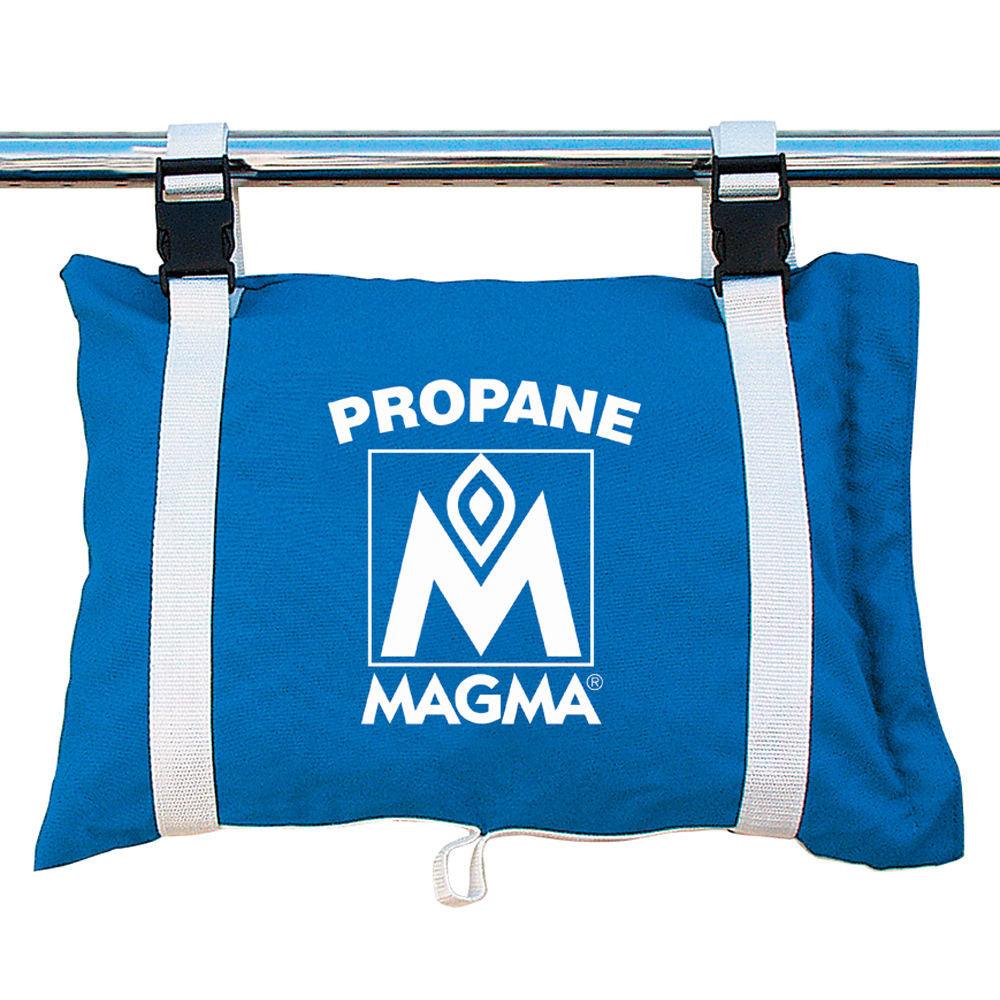 Magma Propane /Butane Canister Storage Locker/Tote Bag - Pacific Blue - Boat Gear USA