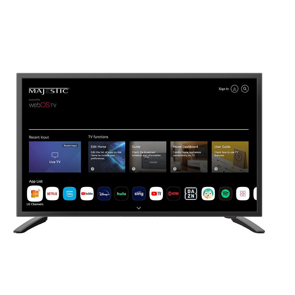 Majestic 19" 12V Smart LED TV WebOS, Mirror Cast & Bluetooth - North America Only - Boat Gear USA