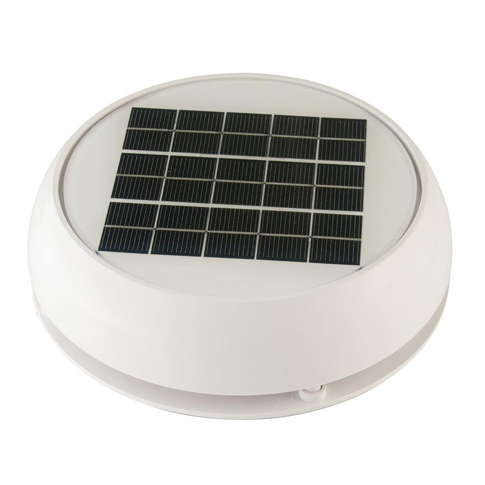 Marinco Day/Night Solar Vent 4" - White - Boat Gear USA