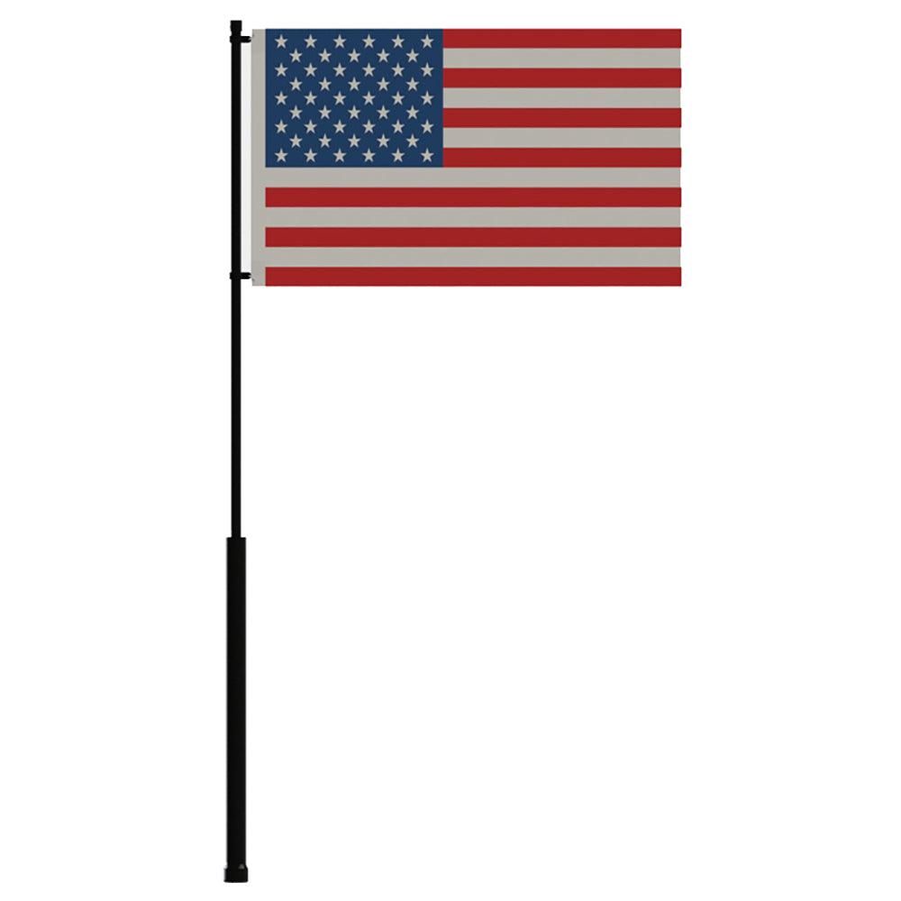 Mate Series Flag Pole - 72" w/USA Flag - Boat Gear USA