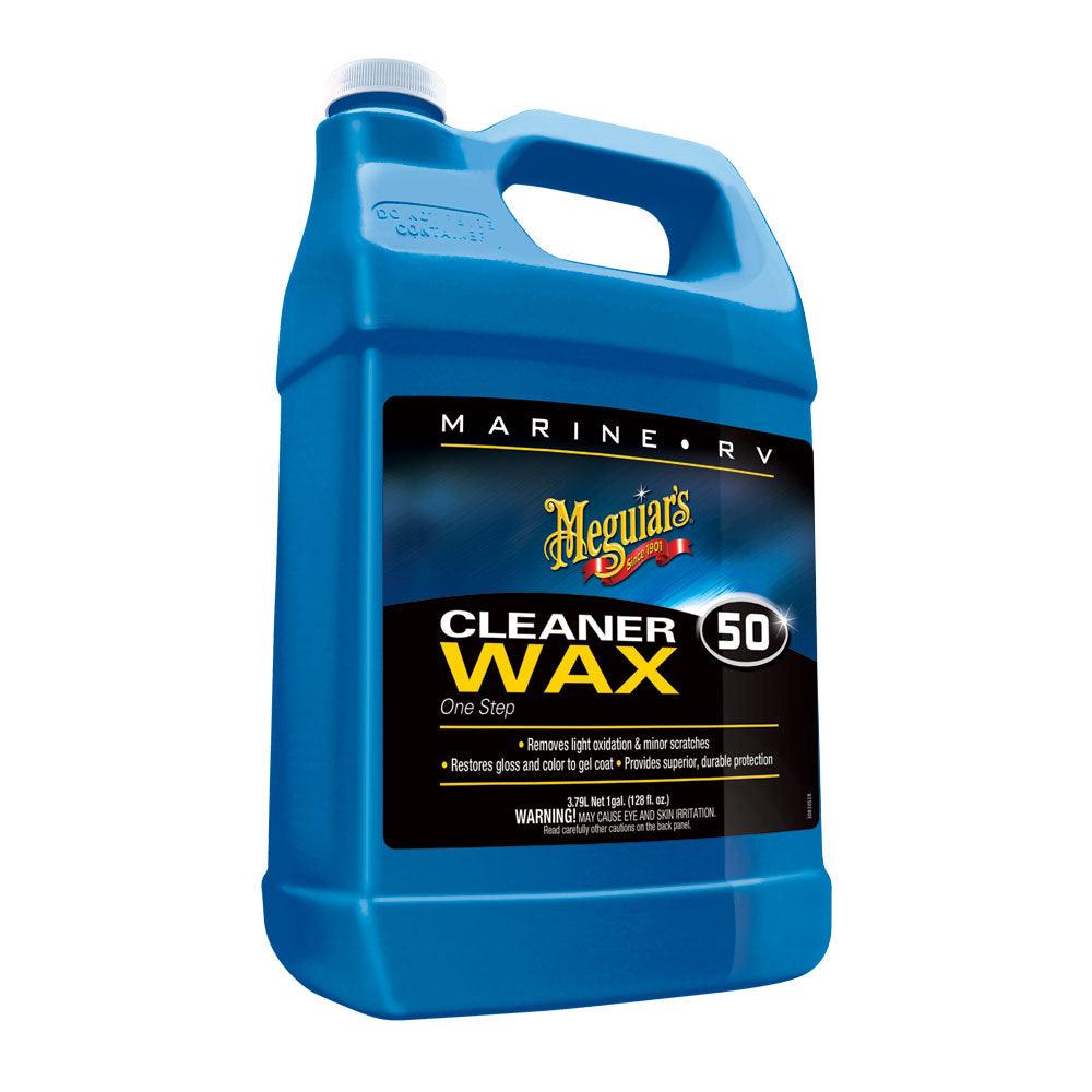 Meguiar's #50 Boat/RV Cleaner Wax - Liquid 1 Gallon - Boat Gear USA