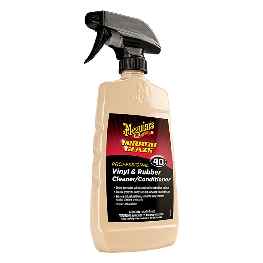 Meguiar's M40 Mirror Glaze Vinyl & Rubber Cleaner & Conditioner - 16oz - Boat Gear USA