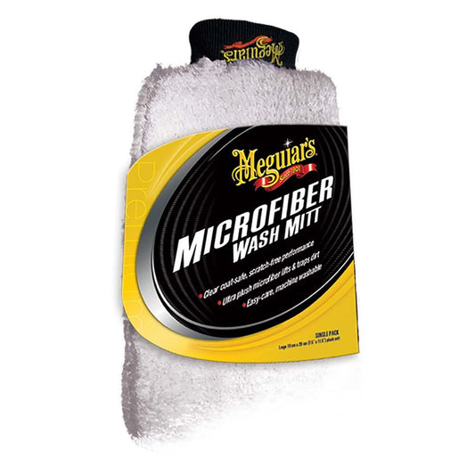 Meguiar's Microfiber Wash Mitt - Boat Gear USA