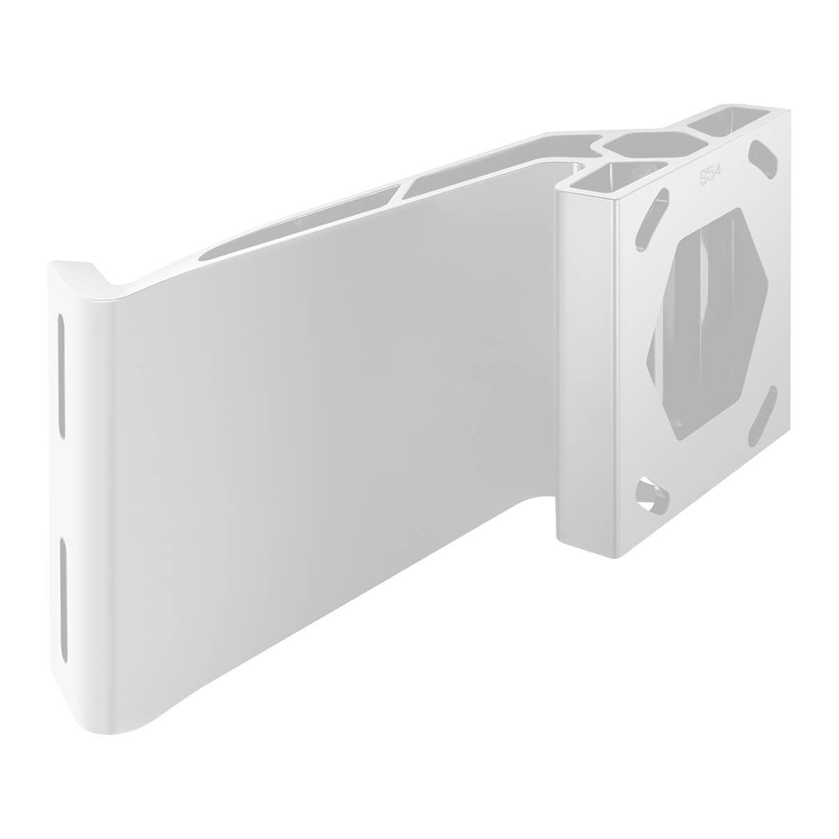 Minn Kota S54 White Jack Plate Adapter For Raptor Starboard 5"" Setback 4"" Rise - Boat Gear USA