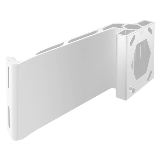 Minn Kota S86 White Jack Plate Adapter For Raptor Starboard 8"" Setback 6"" Rise - Boat Gear USA