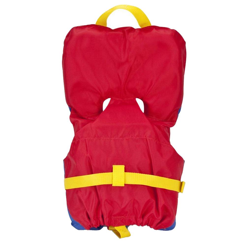 MTI Infant Life Jacket w/Collar - Red/Royal Blue - 0-30lbs - Boat Gear USA
