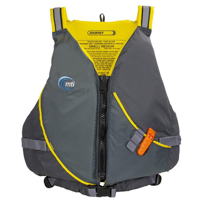 MTI Journey Life Jacket w/Pocket - Charcoal/Black - X-Small/Small - Boat Gear USA