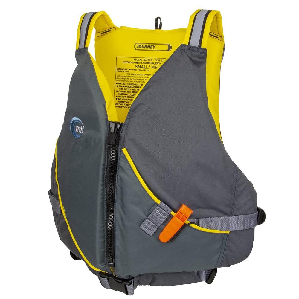 MTI Journey Life Jacket w/Pocket - Charcoal/Black - X-Small/Small - Boat Gear USA
