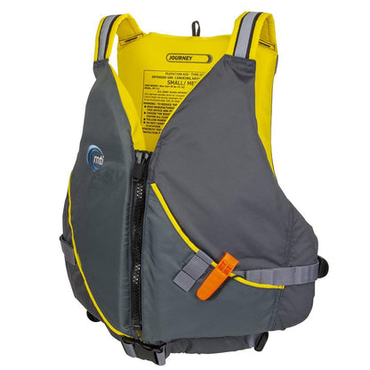 MTI Journey Life Jacket w/Pocket - Charcoal/Black - X-Small/Small - Boat Gear USA