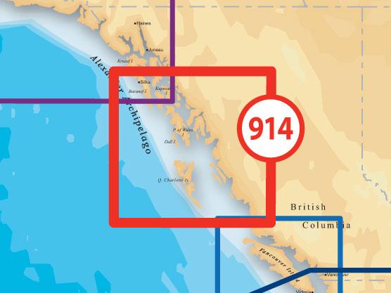 Navionics Msd/914p-2 Platinum North Bc-baranof Island - Boat Gear USA