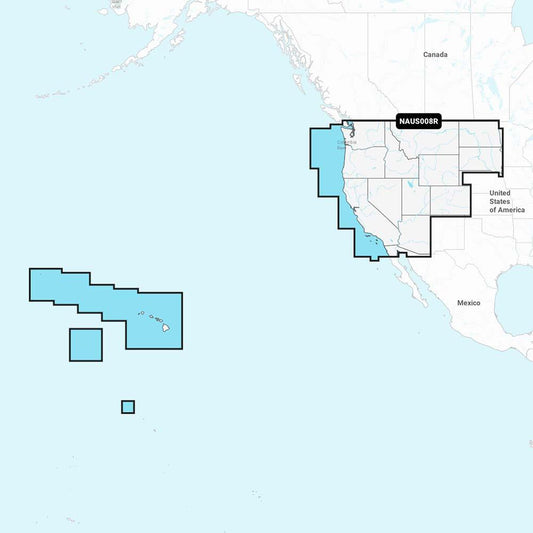 Navionics+ NAUS008R - U.S. West - Boat Gear USA