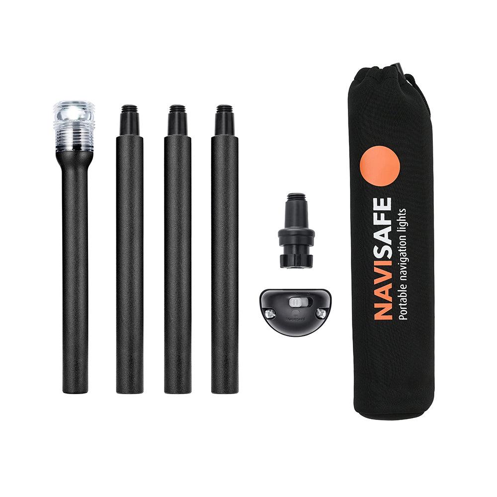 Navisafe Built-In All-White Polelight Pack - Boat Gear USA