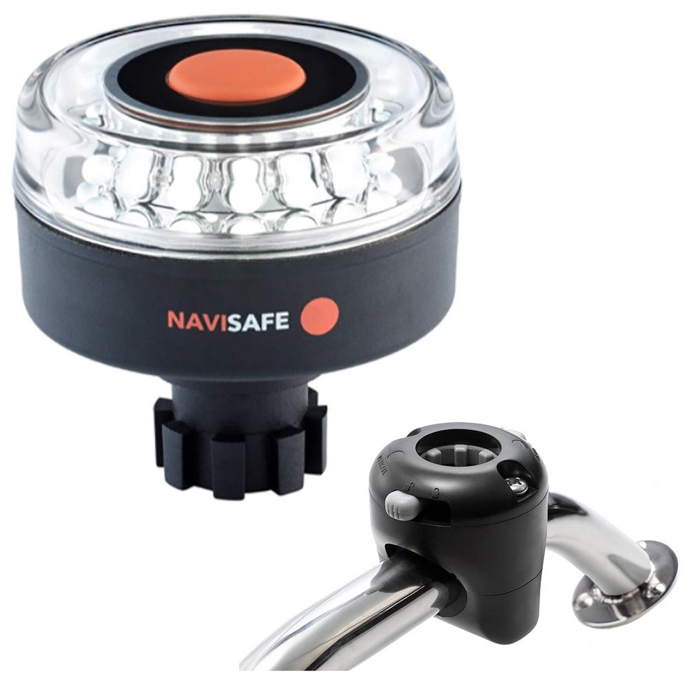 Navisafe Navilight 360° 2NM w/Navibolt Base & Rail Mount - Black - Boat Gear USA