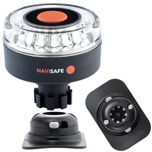 Navisafe Navilight 360° 2NM w/Navibolt Base & RIB Mount - Black - Boat Gear USA