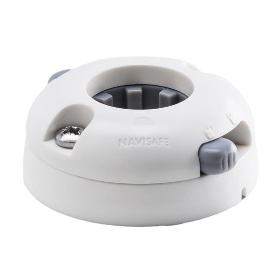 Navisafe Navimount Horizontal White w/Screws - Boat Gear USA